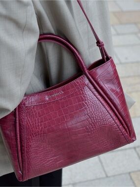 NWT Newbella Maroon Handbag